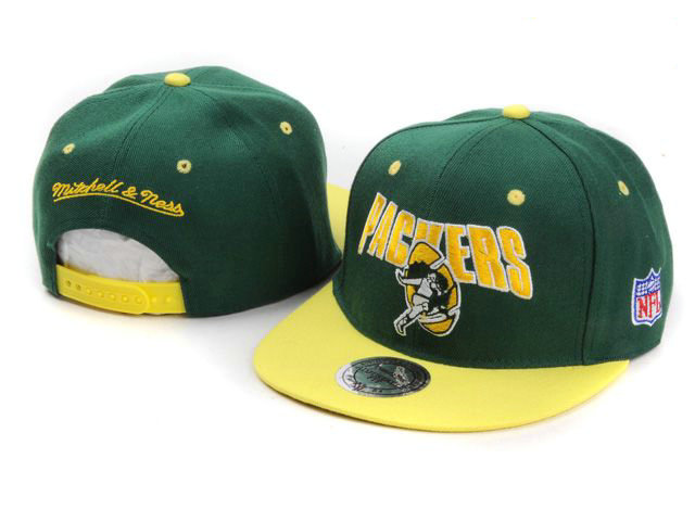 NFL Green Bay Packers M&N Snapback Hat NU03